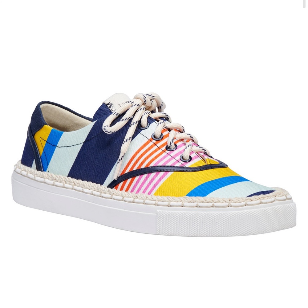 NWT Kate Spade Boat Party espadrille sneakers